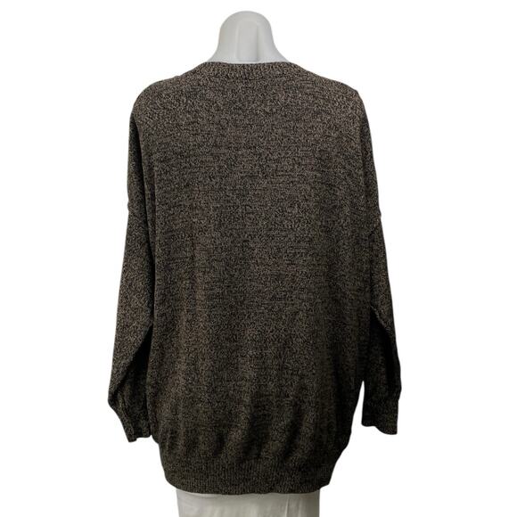 BCBGeneration Women's Gray V Neck Pullover Knit Long Sleeve Sweater Top Size M - Picture 3 of 5